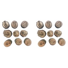 18 Pezzi di Tracce di Animali