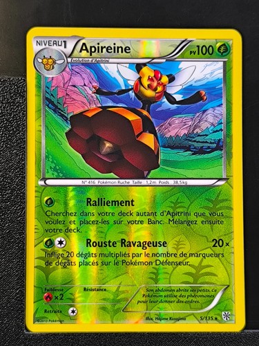 Scheda pokémon apireine 135 - pokémon,