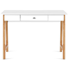 Scrivania E Cassetti Con