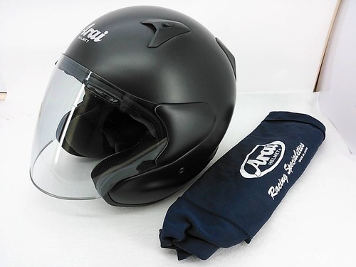 Arai flat black helmet - arai,