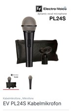 Electro Voice PL24S Microfono