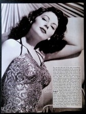 AVA GARDNER CINEMA VINTAGE POSTER CLIPPING MOVIE LINE 2001