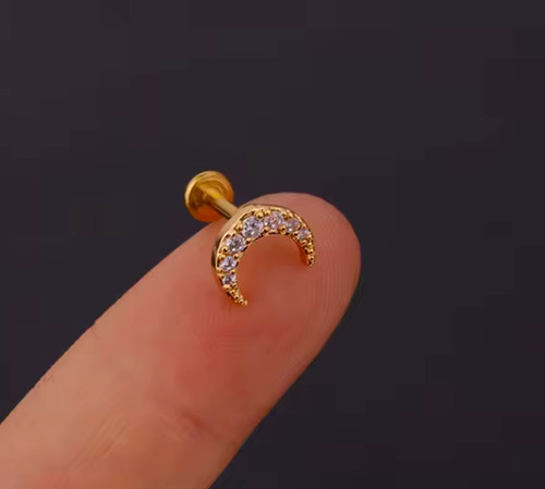 Orecchino conchiglia tragus - orecchino,