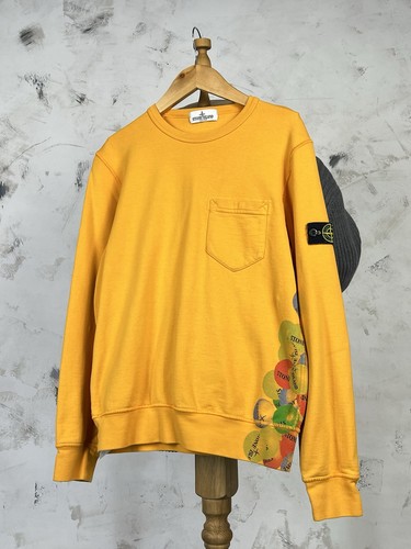 Felpa girocollo stone island - stone,