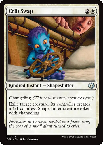 Mtg magic crib swap foil - magic, 1x