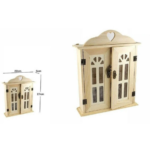 Cassetta portachiavi legno - legno, 6