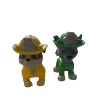 paw patrol figures, cake