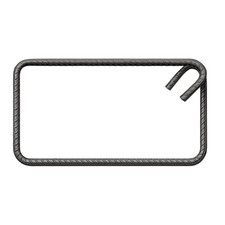 Staffa Chiusa Armatura Ferro