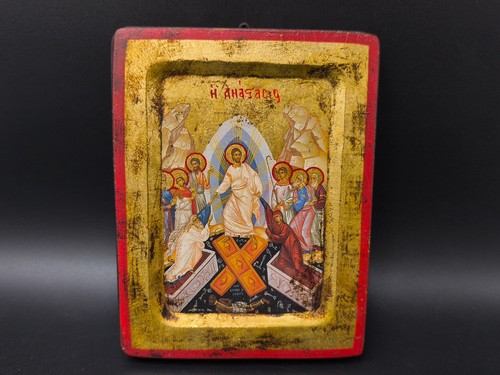Icona vintage greco ortodossa - icona,