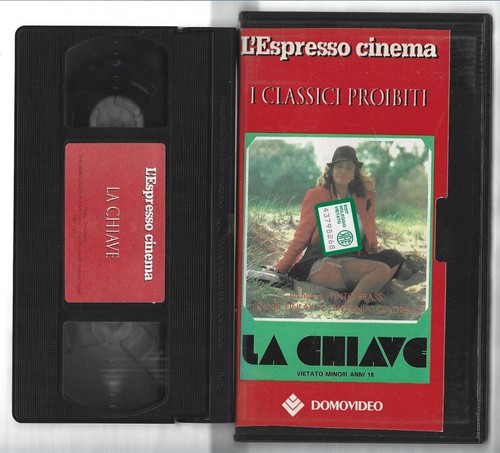 Chiave vhs film - vhs, brass