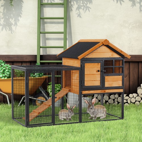 Pawhut conigliera casa - pawhut,