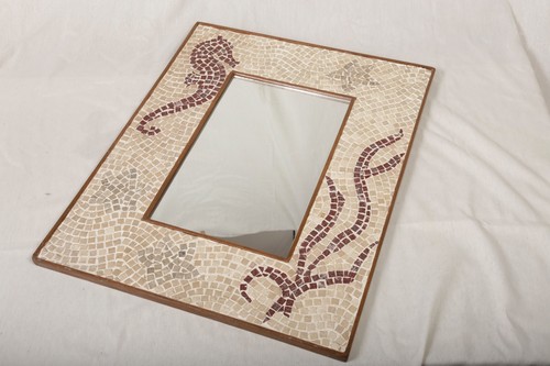 Specchiera con cornice - , di