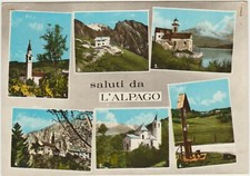 SALUTI DA L'ALPAGO - VEDUTINE - PUOS DOLADA IRRIGHE CANSIGLIO ECC.(BELLUNO) 1970