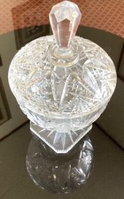 PORTA CARAMELLE CONFETTI CIOCCOLATINI  IN BELLISSIMO CRISTALLO anni 60