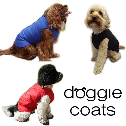 Doggie coats step - step, in