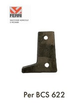 Piastrina dente doppio SF per