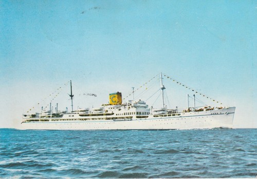 Cartolina nave anna - cartolina, anno