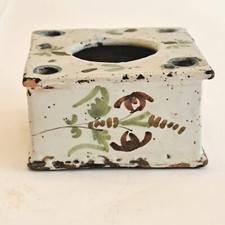 Calamaio maiolica antica XVIII