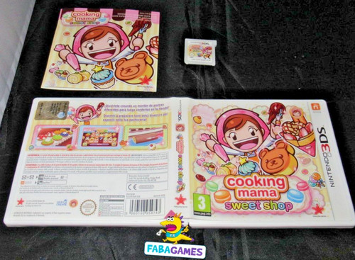 3ds cooking mama sweet - mama, shop