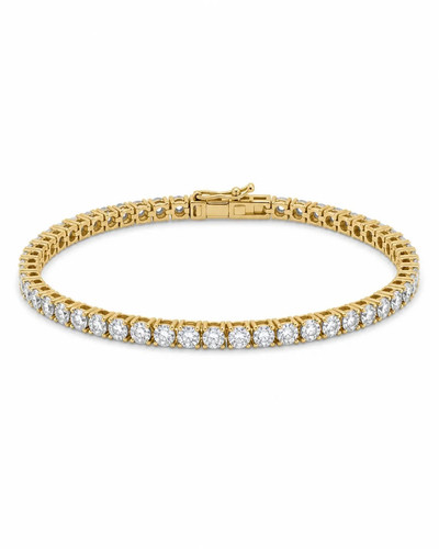 Bracciale tennis uomo argento - bracciale,