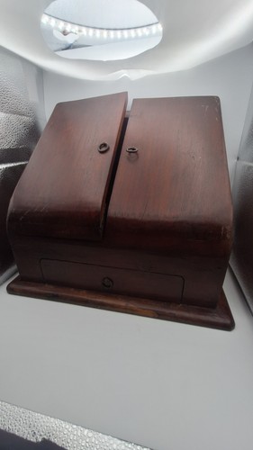 Cofanetto legno con doppio - cofanetto,