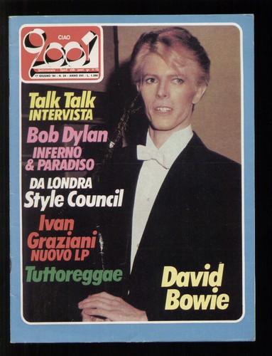 Ciao 2001 1984 - bowie, style