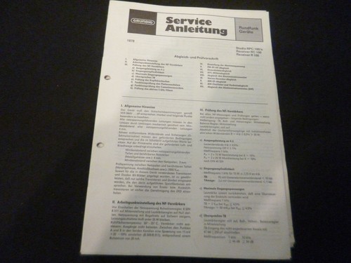 Manuale servizio originale - manuale,