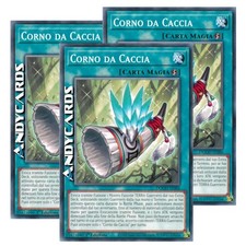 CORNO DA CACCIA 3x (Hunting Horn) • Comune • DOOD IT086 • 1Ed • Yugioh ANDYCARDS