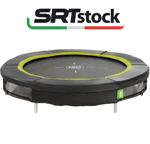 Trampolino elastico interrato