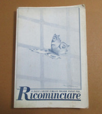 Raccolta DALLE CARCERI ITALIANE PROSE E POESIE PER RICOMINCIARE 1995