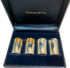 Shaker sale e pepe Tiffany & Co. in argento sterling 925 con scatola vintage