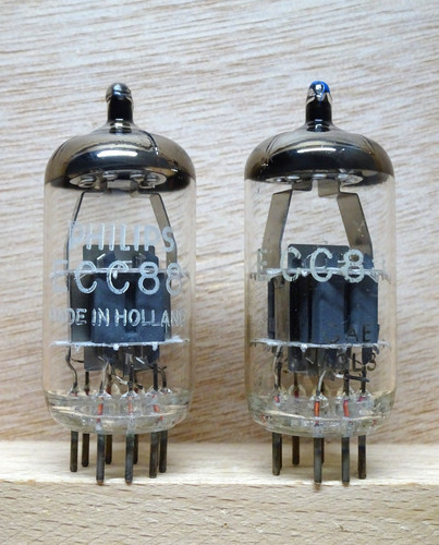 Coppia philips ecc88 - ecc88, |