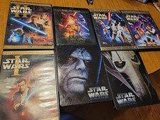 Star Wars DVD Collection Lot