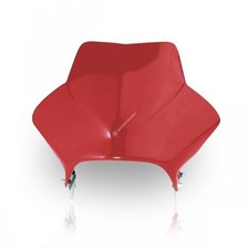BARRACUDA CUPOLINO AEROSPORT UNIVERSALE ROSSO WINDSHIELD UNIVERSAL RED