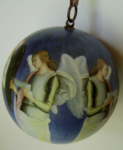 Decorazione natalizia viola