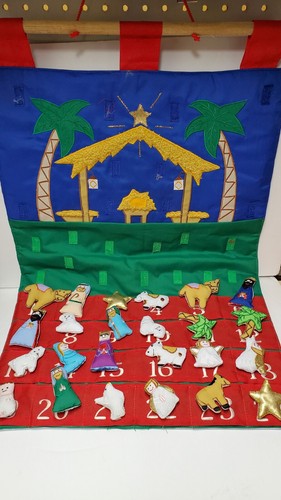 Tessuto natale calendario - tessuto,