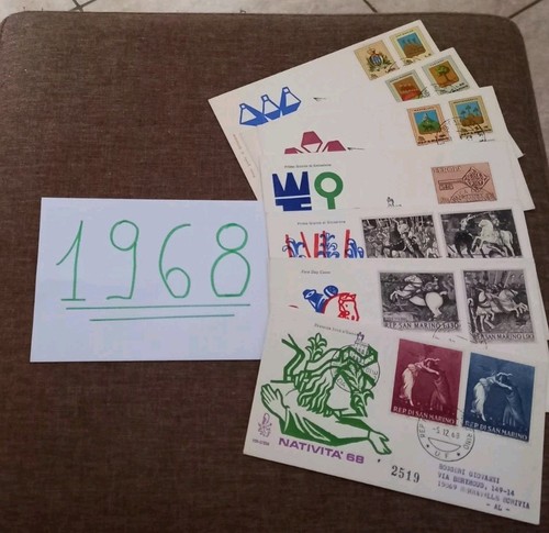 1968 fdc venetia club - fdc,