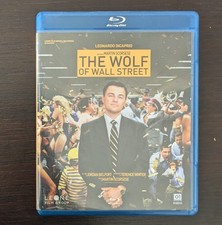 THE WOLF OF WALL STREET di Martin Scorsese con DiCaprio BLU RAY  ED ITALIANA