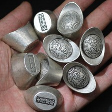 5 pezzi vecchi lingotti