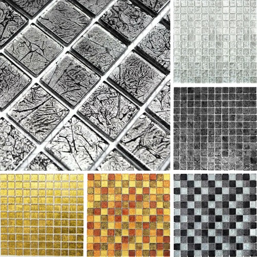 Goldfliesen argento mosaico - goldfliesen,