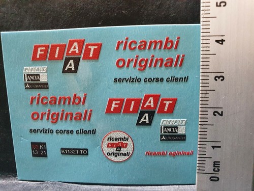 Decals fiat 238 - 1/43,