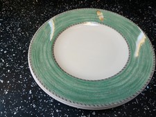 PIATTI LATERALI DA GIARDINO WEDGWOOD SARAH'S X 2 - VERDE