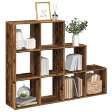 vidaXL Libreria a 3 Ripiani Legno Vecchio 137,5x29x103,5 cm Truciolato