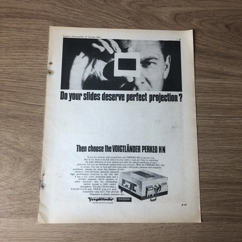 Cams02 magazine advert 11x8 - advert,