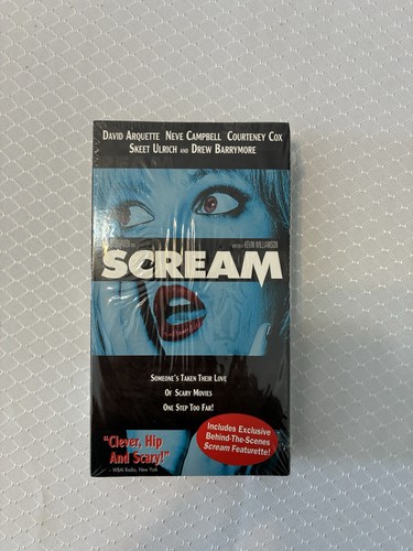 Sealed nip scream - vhs, blue