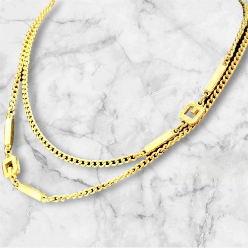 Collana lunga givenchy logo - lunga,