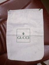 SACCHETTO CONTENITORE 100% COTTONE GUCCI  VINTAGE DA COLLEZIONE7DUSTCOVER BAG 