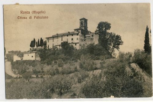 C3910 ronta mugello chiesa - ronta,, mugello,
