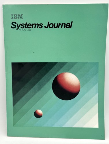 Giornale vintage ibm system - giornale,