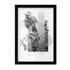 Cornice portafoto nera da